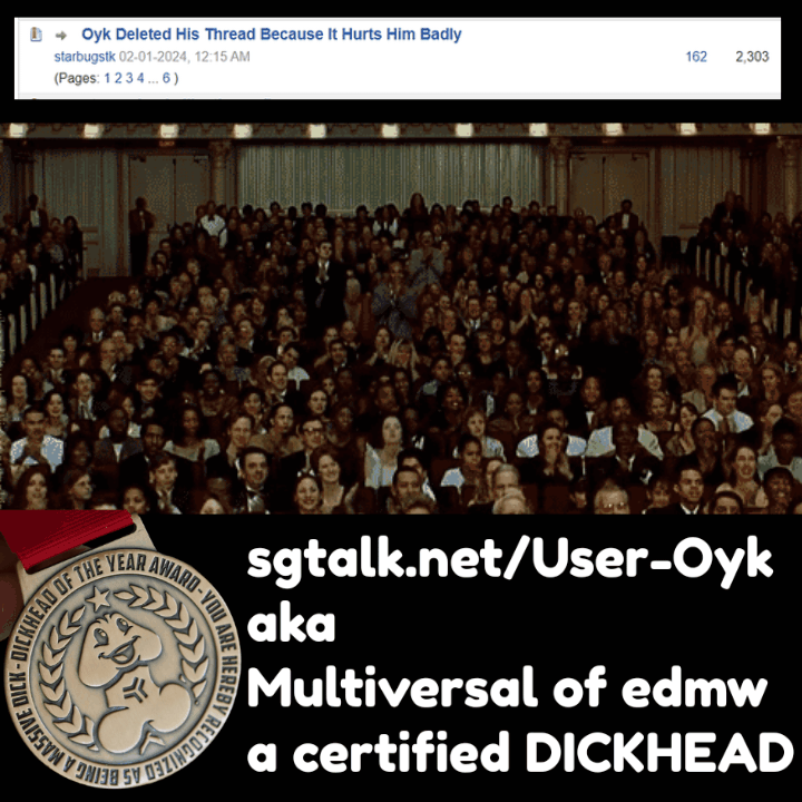 sgtalk.net/User-Oyk THE DICKHEAD