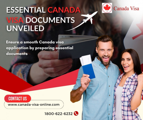 Ensure a smooth Canada visa application by preparing essential documents: passport, photos, proof of funds, letter of invitation, and completed forms. Trust us for hassle-free document submission CALL US: 18006226232 OR VISIT: www.canada-visa-online.com