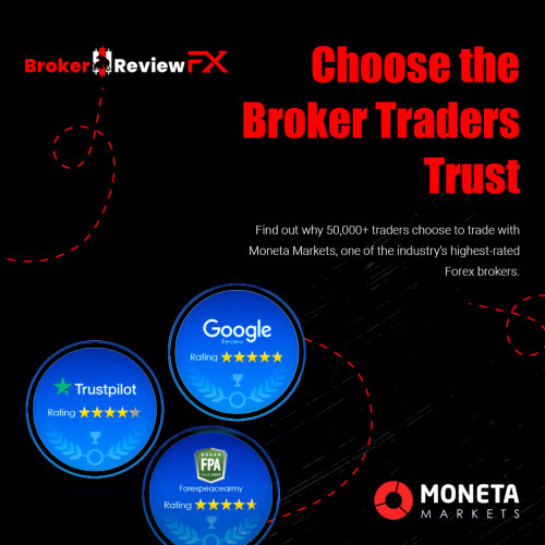 Find out why 50,000+ traders choose to trade with Moneta Markets, one of the industry’s highest-rated Forex brokers.
