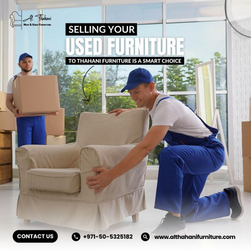 One of the best used home appliances & used furniture buyer/seller in Abu Dhabi. Established in 1989 have over 30 years of experience, we are 2nd generation family of furniture and believe that when you choose a piece by us a relationship begins.
Website: https://www.althahanifurniture.com/
Phone: 0971 50 5325182
Address:  Mussafah Saniya M-40 Abu Dhabi - U.A.E
Business Email : info@althahanifurniture.com