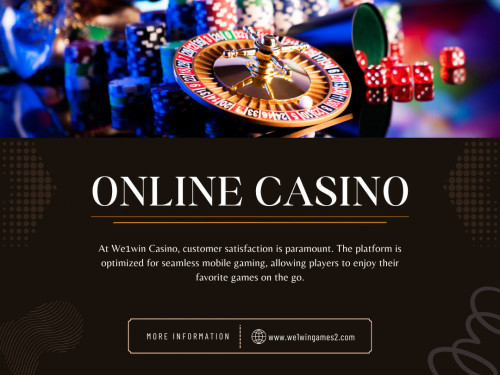The flexibility to access the casino from anywhere adds an extra layer of convenience, making it an unbeatable choice for those who value gaming on their terms.

Official Website: https://www.we1wingames2.com

Click here for more information about: https://www.we1wingames2.com/m/index.html

Our Profile : https://gifyu.com/we1wingames2

More Photos:

http://tinyurl.com/yqr3p88g
http://tinyurl.com/yvta3ykj
http://tinyurl.com/yk86cp55
http://tinyurl.com/2xfkxrqo