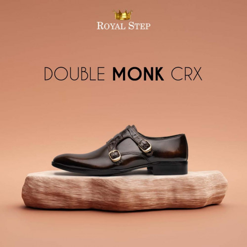 double monk strap shoes