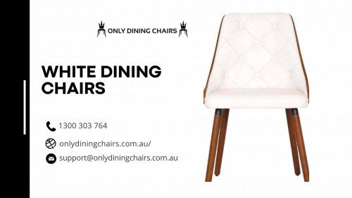 Only Dining Chairs is a family owned, online retailer specializing in high-quality dining room furniture that are guaranteed to enhance every meal and celebration with your friends and family. 
Phone: 1300 303 764
Address: PO BOX 176 Leopold VIC 3224 Australia
Email:support@onlydiningchairs.com.au
Website: onlydiningchairs.com.au/