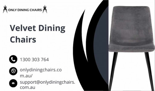 Only Dining Chairs is a family owned, online retailer specializing in high-quality dining room furniture that are guaranteed to enhance every meal and celebration with your friends and family. 
Phone: 1300 303 764
Address: PO BOX 176 Leopold VIC 3224 Australia
Email:support@onlydiningchairs.com.au
Website: onlydiningchairs.com.au/