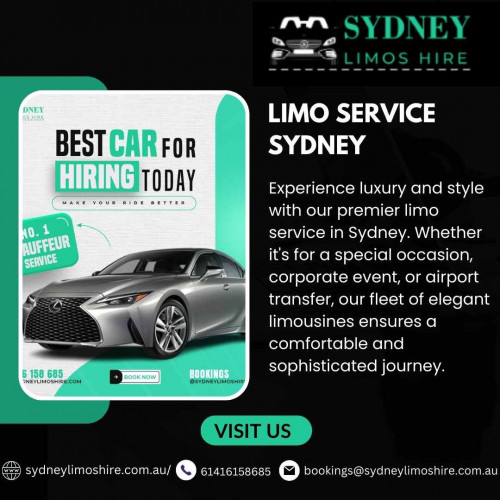 Fast & Easy Way To Book Your chauffer
Seeking to improve your quality of life with one-click services.
Website: sydneylimoshire.com.au/
Phone: 61416158685
Address: Floor 16 365-377 Kent Street Sydney CBD 2000
Email: bookings@sydneylimoshire.com.au