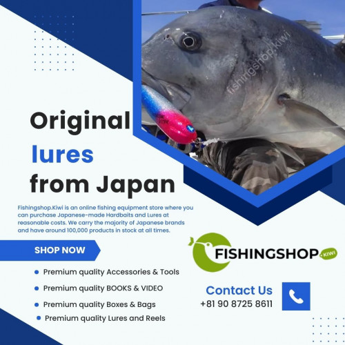 we provide superior Japan-made fishing rods of exceptional quality. Immerse yourself in an unforgettable fishing experience with our high-quality rods, made with precision and brilliance in Japan. You may now get the greatest pricing on these amazing rods, which are only available at Fishingshop.kiwi. Benefit from our global delivery service, which brings the best Japanese fishing rods to your door. Elevate your fishing experience with the pinnacle of workmanship. 

Additional Info:- https://fishingshop.kiwi/category/Rods/