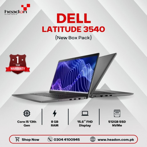 Experience unmatched productivity with the Dell Latitude 3540! 🌟
Upgrade your workflow today and seize every opportunity that comes your way. ✨

Website: headon.com.pk
Email: sales@headon.com.pk
Phone: 0300 8483035
Address: 57-C 1st Floor, Hafeez Center, Lahore