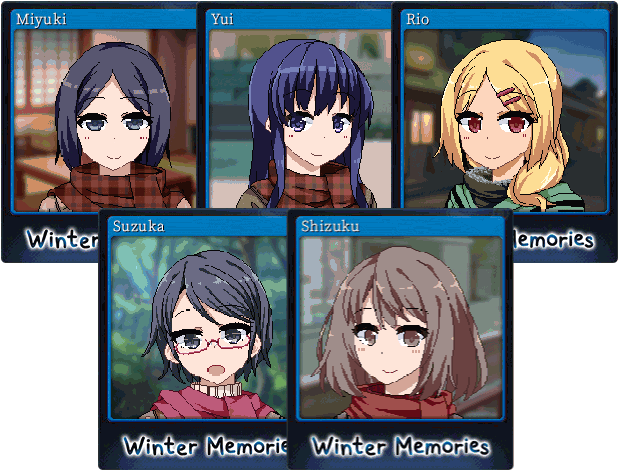 DojinOtome, Kagura Games - Winter Memories Ver.1.07 Final Win/Mac/Linux + Ultimate Save + Patch Only (uncen-eng) Porn Game