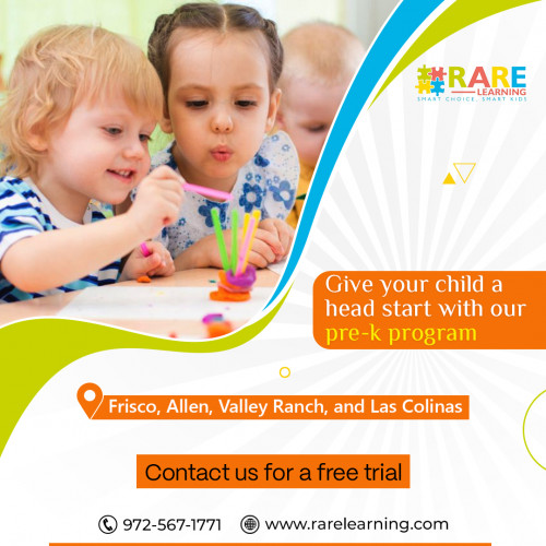 RARE Learning offers summer and Pre-K enrichment programs that nurture a child's attention span and curiosity while strengthening their skills in reading, math, science and other curricula. The company has been serving the Dallas area since 2003.
Website: https://rarelearning.com/
Phone: (+1) 972 567-1771
Address: 1082 Norwich Street, Allen, TX 75013
Contact Email: info@rarelearning.com