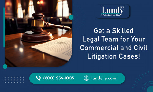 We're the trusted legal marketplace, steps in to simplify the complication and link you with the best legal minds in the practice. Our commercial and civil litigation lawyers in Lake Charles, Louisiana, understand that navigating the legal landscape can be overwhelming, especially when you need assistance in diverse domains. Get in touch with Lundy LLP!