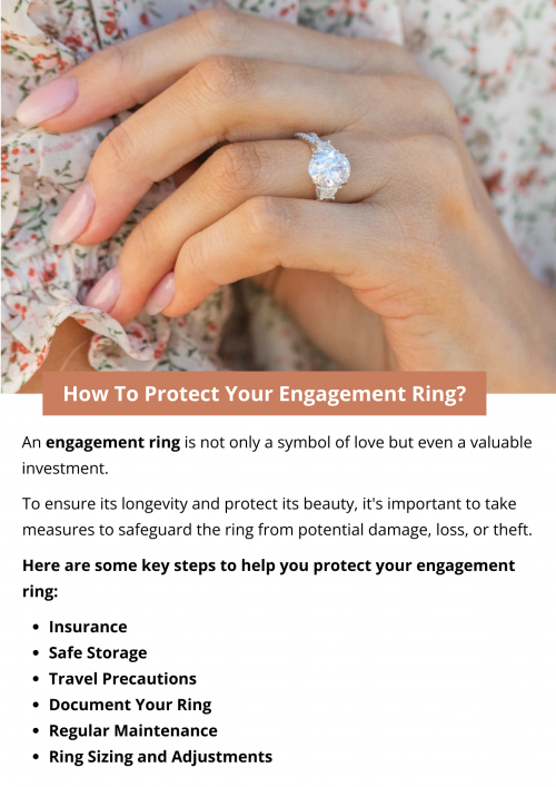 To protect your engagement ring, secure specialized jewelry insurance, obtain regular appraisals and schedule professional maintenance. Safely store the ring when not worn, avoid potential damage during daily activities, and use travel precautions. Document the ring with detailed records. To know more visit here https://www.futerbrosjewelers.com/jewelry/engagement-rings