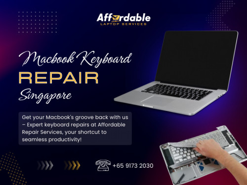 Look for a repair shop with experience and certifications, read reviews and recommendations, check for warranties and guarantees, availability of parts, ask about the repair process, and inquire about the cost. By following these guidelines, you can find a reliable repair shop that will fix your MacBook keyboard repair Singapore and ensure it runs smoothly for years to come.

Official Website : https://affordablelaptopservices.com.sg/

Affordable Repair Services - Laptop Keyboard Battery Replacement Surface Pro
Address: 62 Queen St, #01-106 Beside DBS Atm, Singapore 188541
Phone: +6591732030

Find us on Google Map: https://g.co/kgs/q8jb6eK

Business Site: https://affordable-repair-services-laptop.business.site/

Our Profile: https://gifyu.com/affordablelaptop

More Images:
https://rcut.in/t9PCzRww
https://rcut.in/losUd3T4
https://rcut.in/4QlNQl9n
https://rcut.in/C2CEVc52
https://rcut.in/hXHfXU20