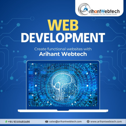Craft a visually stunning and user-friendly online identity with our Website Development services. Our expert team blends creativity and functionality to deliver a website that not only looks great but also performs seamlessly.
https://www.arihantwebtech.com/web-development.html