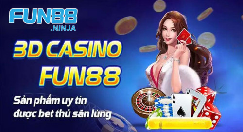 Fun88 được biết đến là một trong những nhà cái hàng đầu với uy tín và kinh nghiệm lâu năm trong ngành. 3D Casino Fun88 cung cấp một loạt trò chơi đa dạng, với đồ họa ấn tượng và tỷ lệ trả thưởng hấp dẫn, thu hút hàng trăm lượt truy cập mỗi ngày.

Ngoài ra, Fun88 còn tự hào về dịch vụ chăm sóc khách hàng chu đáo, luôn sẵn sàng hỗ trợ 24/7. Tất cả các quy định và hướng dẫn chơi đều được trình bày một cách rõ ràng và dễ hiểu. Không chỉ vậy, khi tham gia chơi tại 3D Casino Fun88, người chơi còn được tham gia vào các chương trình khuyến mãi hấp dẫn.

Cuối cùng, trải nghiệm thị giác tuyệt vời tại 3D Casino Fun88 là điều không thể bỏ qua. Với màu sắc tươi sáng và đồ họa 3D sắc nét, người chơi sẽ bị cuốn vào một thế giới ảo đầy kịch tính và thú vị, giống như khi đang ngồi tại một sòng bạc thực sự.

Xem thêm: https://fun88.ninja/3d-casino-fun88/
Xem thêm: https://www.linkedin.com/in/fun88ninja/
#3dcasinofun88 #fun88ninja #fun88 #nha_cai_fun88 #nha_cai #casino #link_vao_fun88