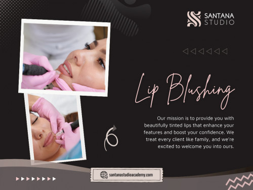 Lip blushing near me and read that mention the quality of the results, the comfort level during the procedure, and the overall experience. 

Official Website: https://santanastudioacademy.com/
For more Information Visit Here: https://santanastudioacademy.com/lip-blushing/

Address: 1022 Calle Mejía, Reparto Mejía, Manatí, 00674, Puerto Rico
Tell: +1 866-948-3959

Our Profile: https://gifyu.com/santanastudio
More Images: 
http://tinyurl.com/ywq3eaj9
http://tinyurl.com/ypa5p97x
http://tinyurl.com/yuqv3x4j
http://tinyurl.com/yo5erdjb