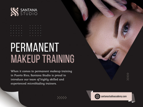 We offer live in-person permanent makeup training Puerto Rico where students receive personalized guidance from experienced trainers. 

Official Website: https://santanastudioacademy.com/
For more Information Visit Here: https://santanastudioacademy.com/permanent-makeup-training/

Address: 1022 Calle Mejía, Reparto Mejía, Manatí, 00674, Puerto Rico
Tell: +1 866-948-3959

Our Profile: https://gifyu.com/santanastudio
More Images: 
http://tinyurl.com/4zkwcnsm
http://tinyurl.com/vpd6a6ed
http://tinyurl.com/zz4bu544
http://tinyurl.com/4trypbzd
