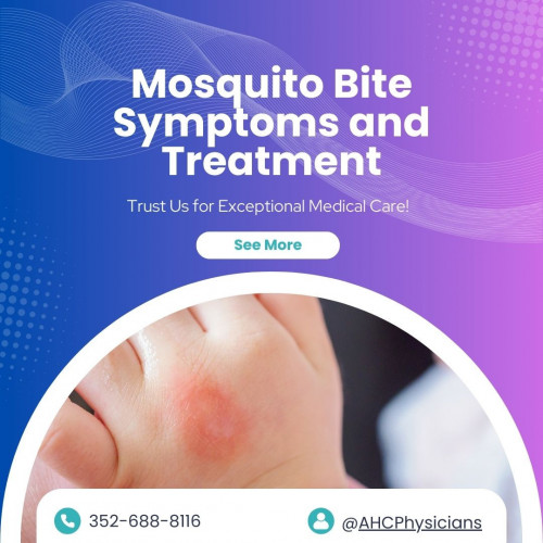 Access Health Care Physicians, LLC provides information on mosquito bite symptoms and treatment, addressing common concerns for effective relief and prevention.