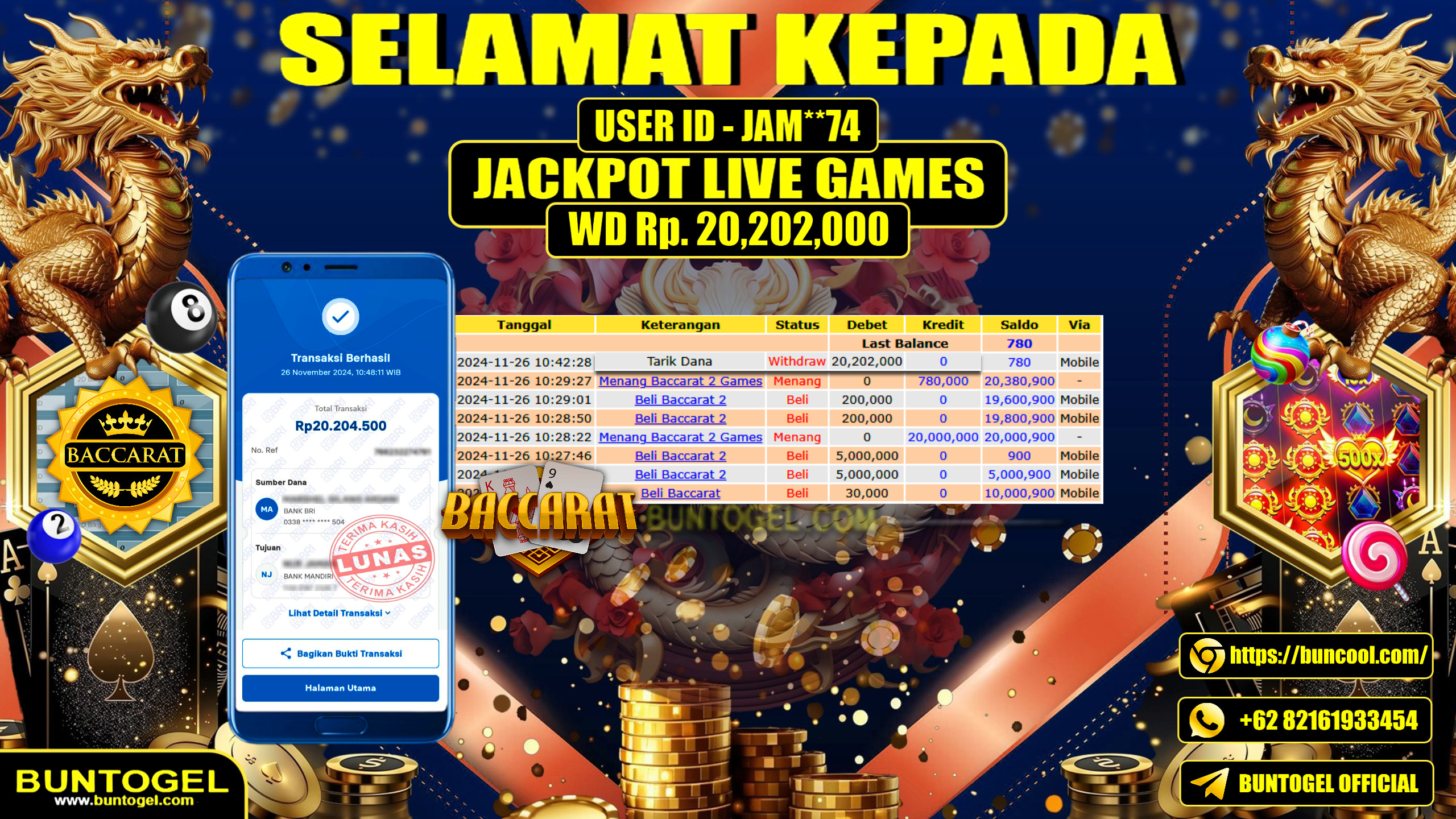 BUKTI BAYAR BUNTOGEL