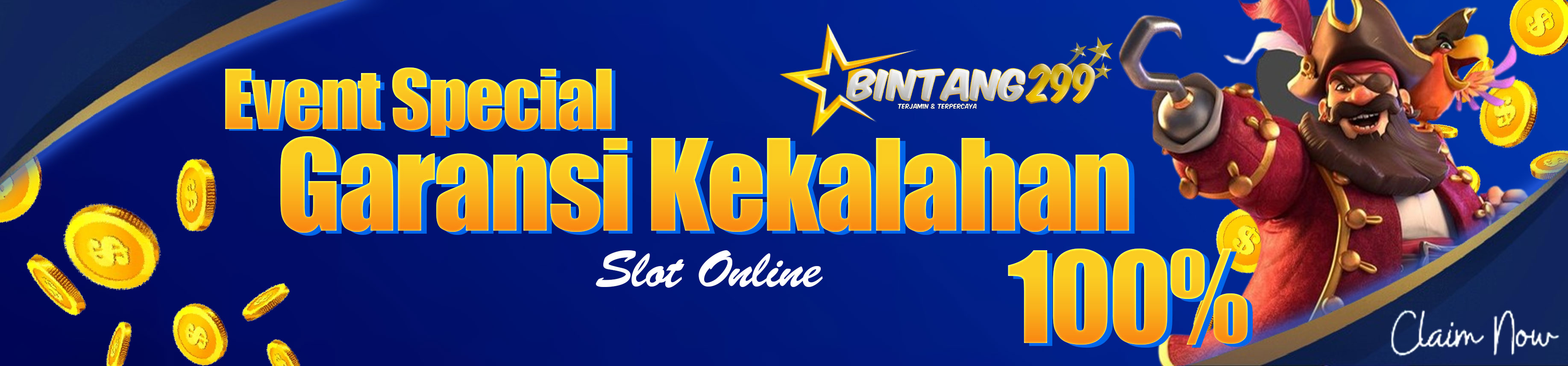 BONUS KEKALAHAN 100%