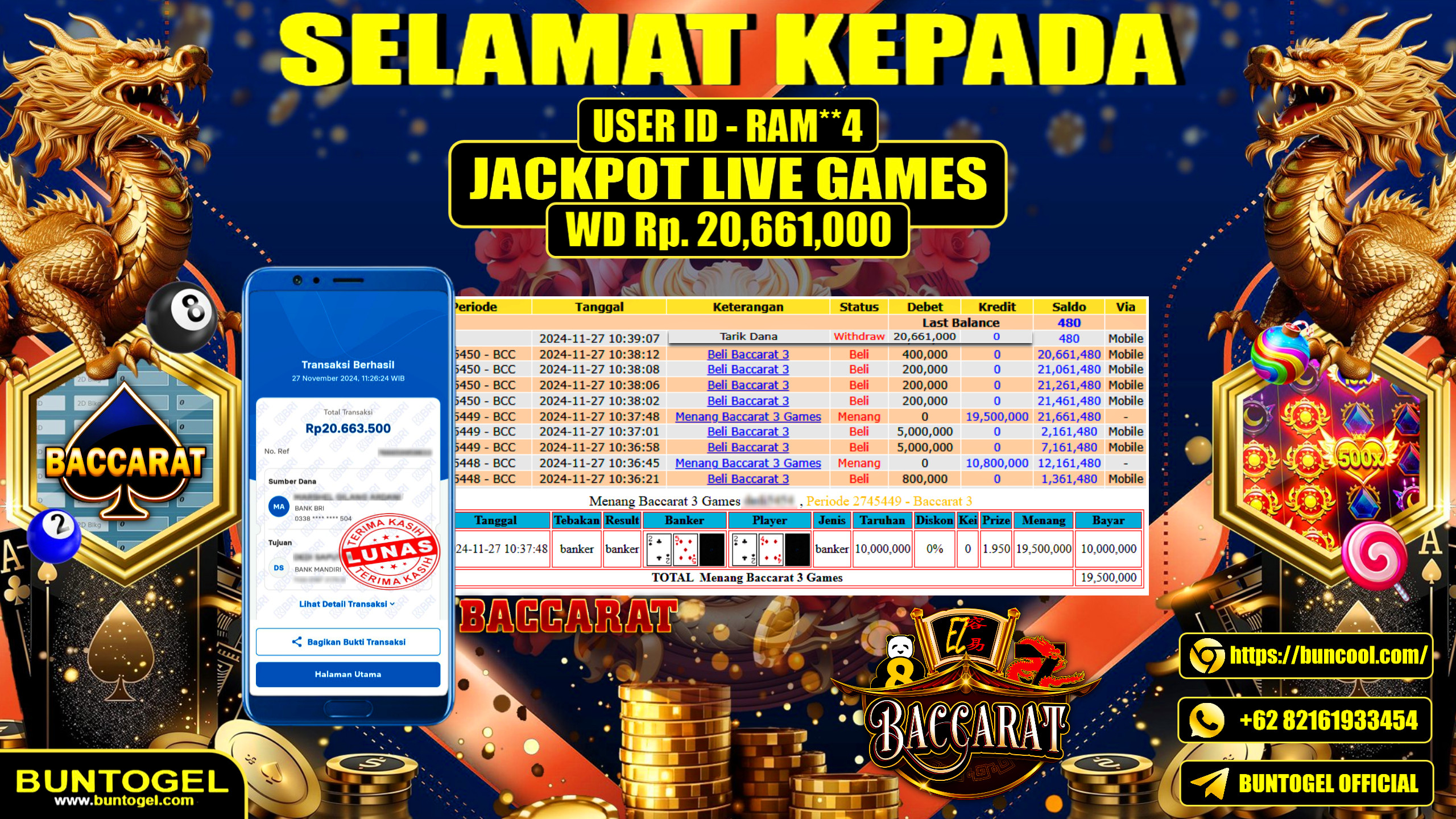BUKTI BAYAR BUNTOGEL