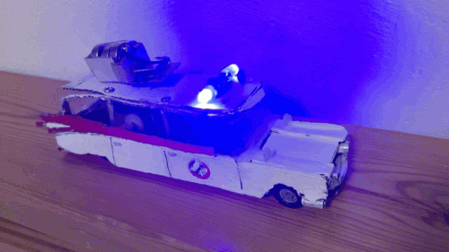 Mini Ecto-1 V1 Light Bar Test (4.5V)