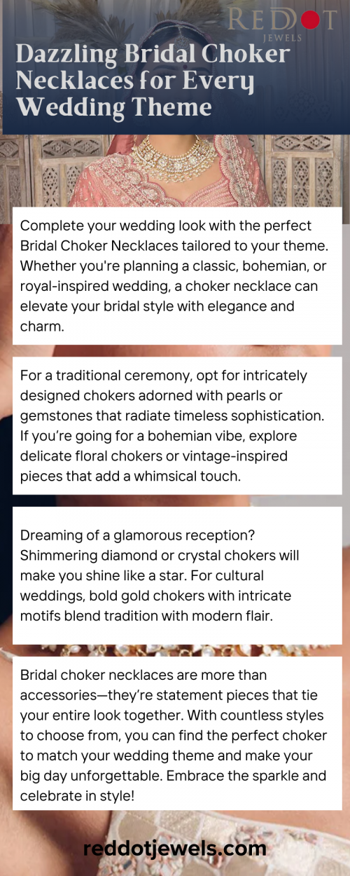 Dazzling Bridal Choker Necklaces for Every Wedding Theme