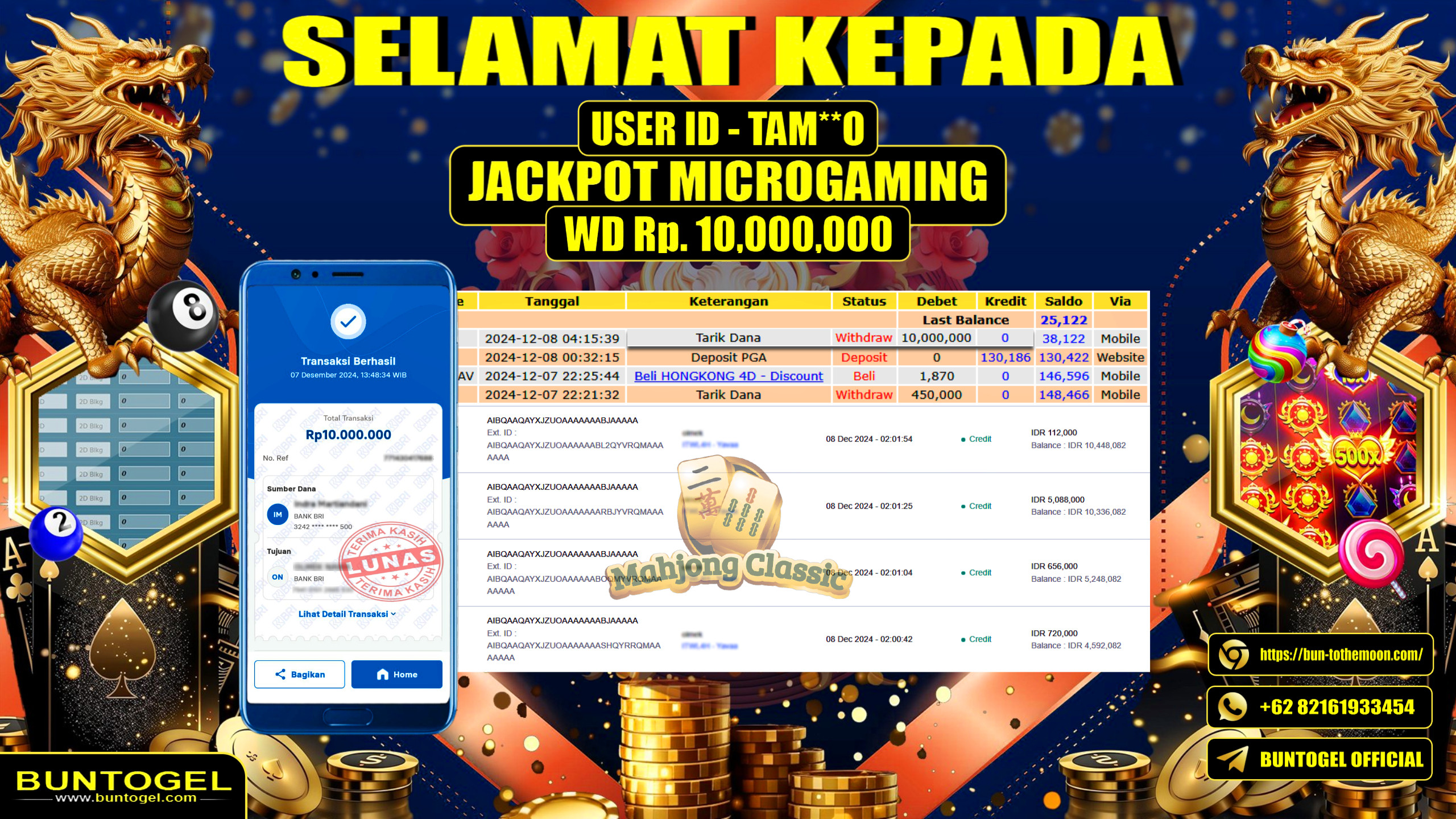 BUKTI BAYAR BUNTOGEL