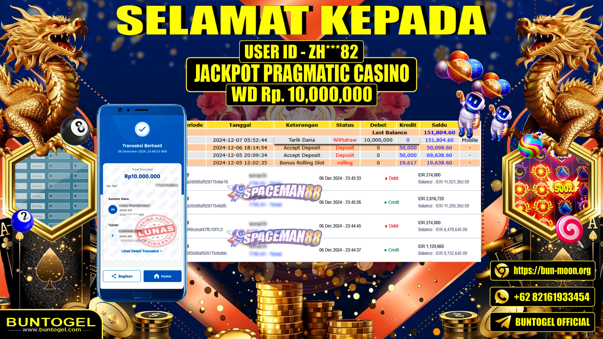 BUKTI BAYAR BUNTOGEL
