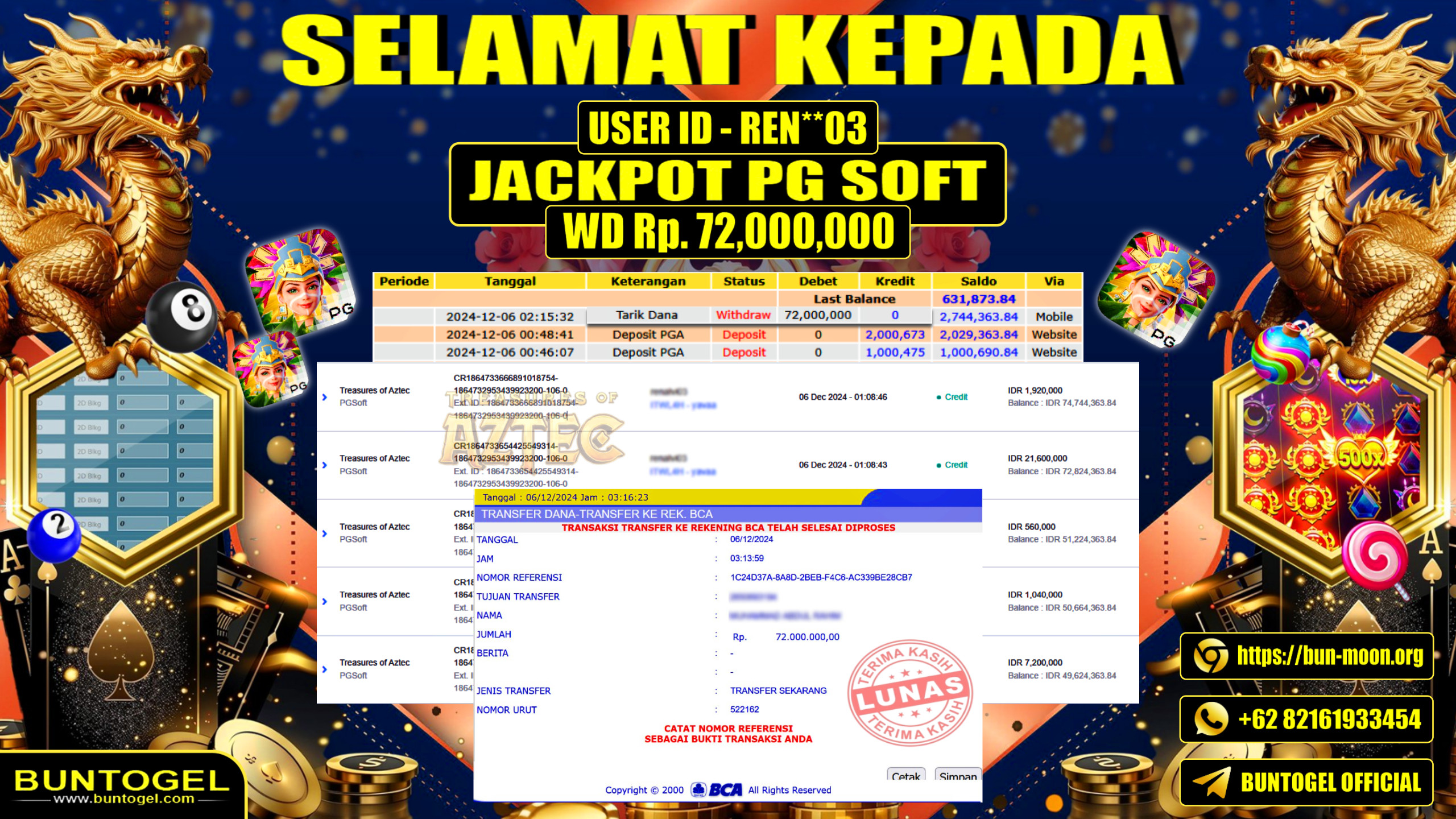 BUKTI BAYAR BUNTOGEL