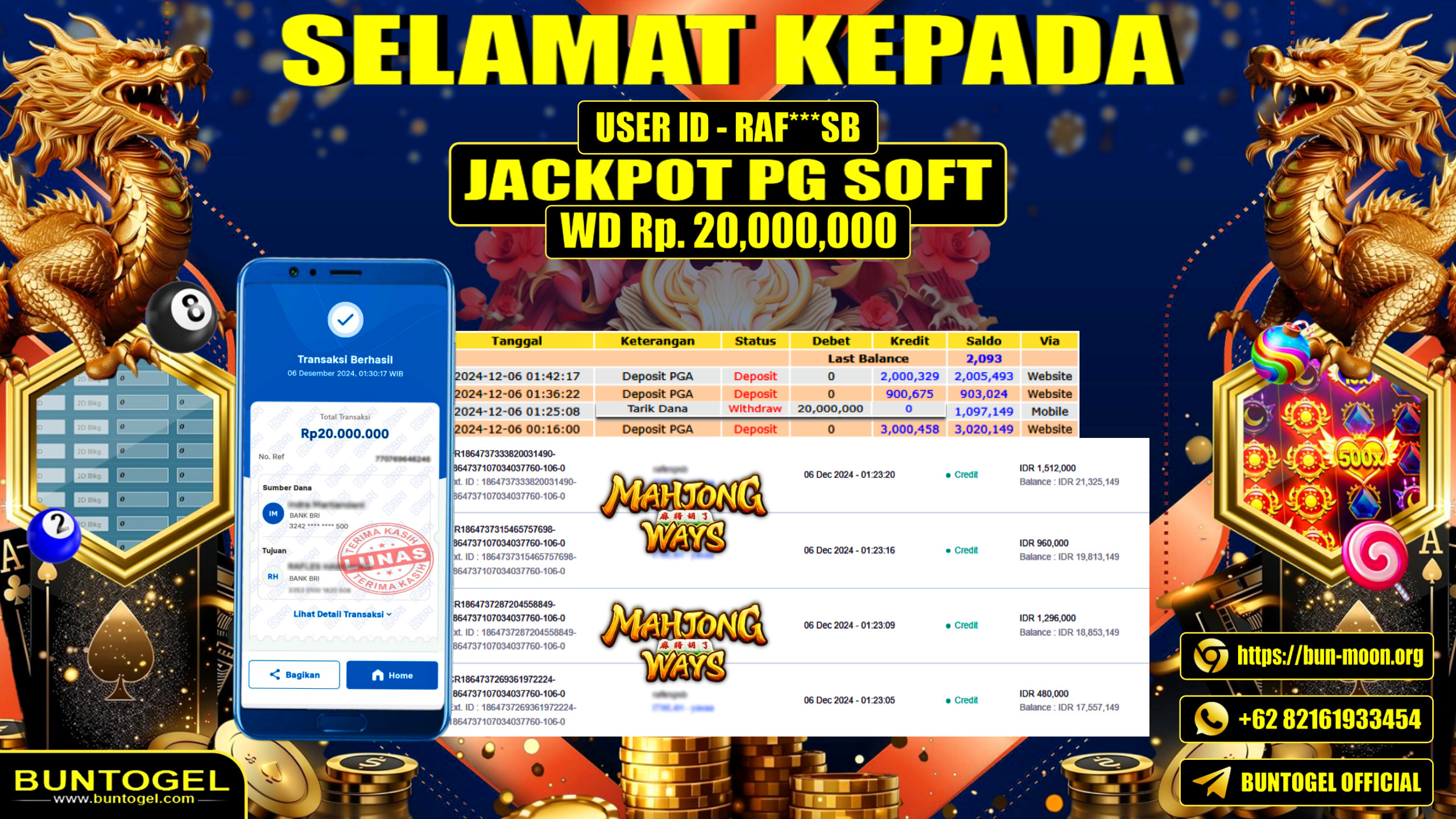 BUKTI BAYAR BUNTOGEL