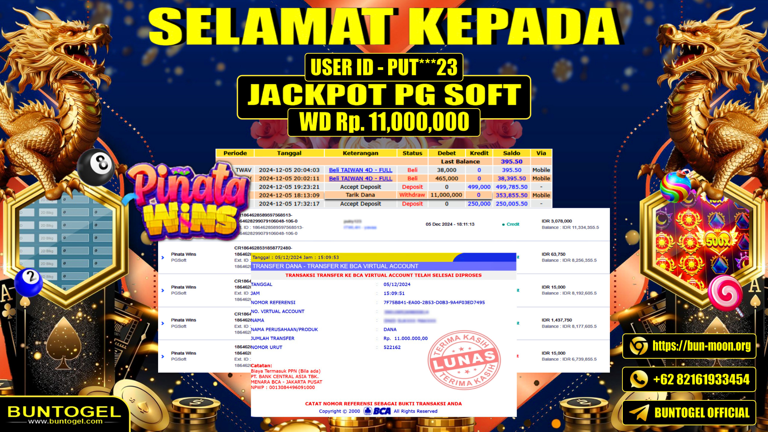 BUKTI BAYAR BUNTOGEL