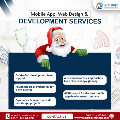 Transform Your Ideas into Reality

At Web Brain InfoTech, we offer top-notch services to bring your vision to life:

Mobile App Development – Build sleek, user-friendly apps for iOS & Android.
Web Design – Creative, responsive, and impactful designs to captivate your audience.
Web Development – Robust and scalable solutions tailored to your needs.

Let us help you take your business to the next level!

Contact us today or visit www.webbraininfotech.com to get started