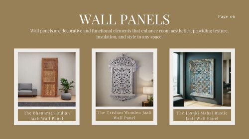 Make a statement with our trendy wall panels! From geometric designs to textured finishes, add style and flair to your living room, hallway, or office.
Shop Now :- https://www.thejodhpore.com/wall-panels