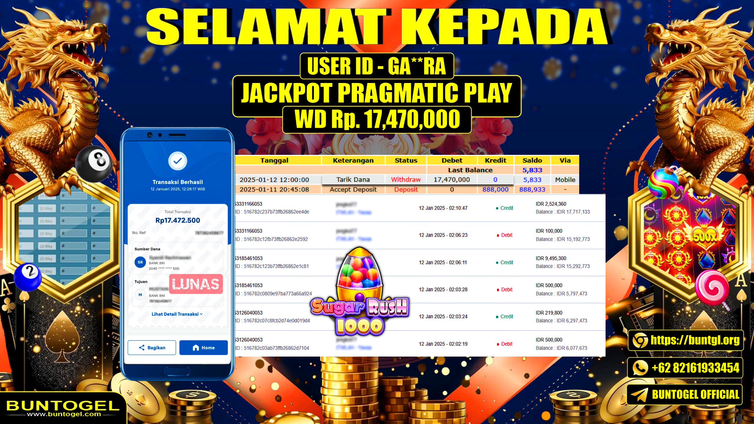 BUKTI BAYAR BUNTOGEL