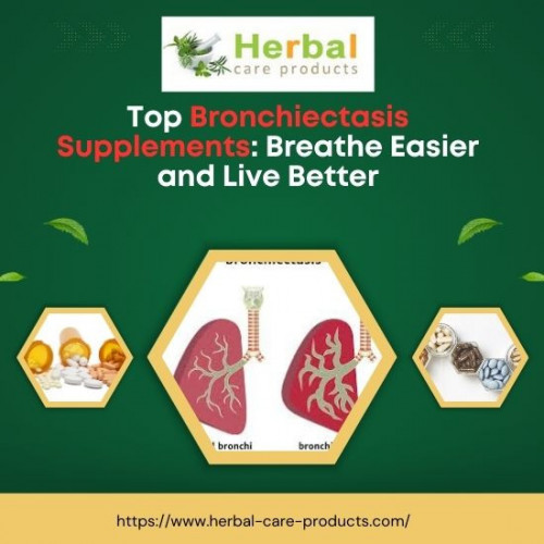 Bronchiectasis is a challenging condition, but with the right approach, including natural supplements, you can manage your symptoms effectively. The supplements discussed above offer a comprehensive natural treatment for bronchiectasis, targeting various aspects of the disease, from reducing inflammation and thinning mucus to boosting the immune system.
https://www.herbal-care-products.com/blog/top-bronchiectasis-supplements-breathe-easier-and-live-better/