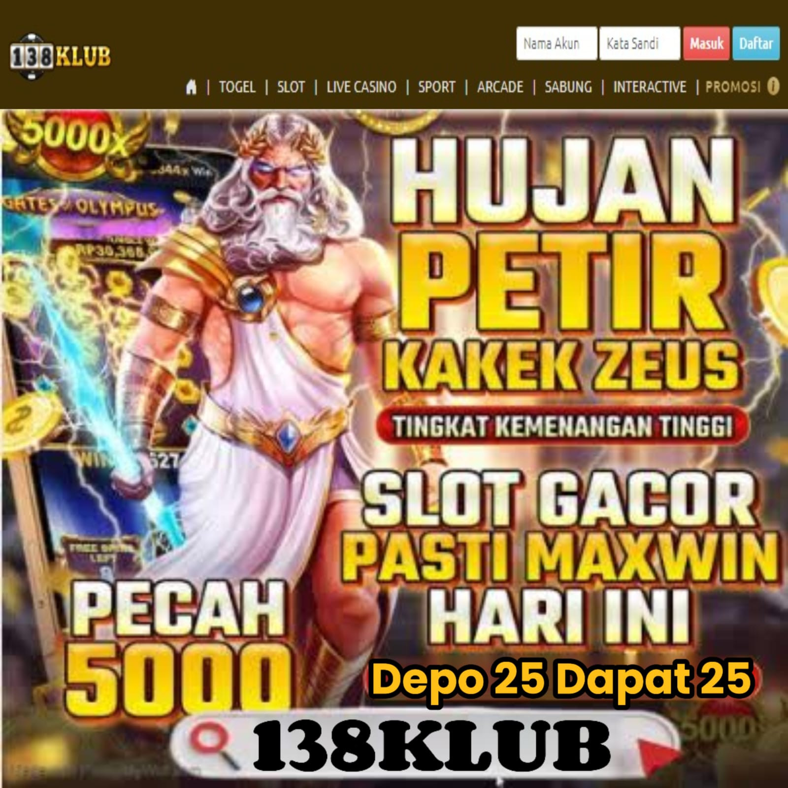 138klub⚡ Bandar Slot Gacor⚡ Slot Dana Gampang Mudah Maxwin 138klub