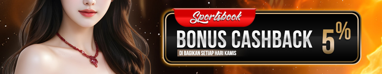 BONUS CASHBACK SPORTSBOOK 5%