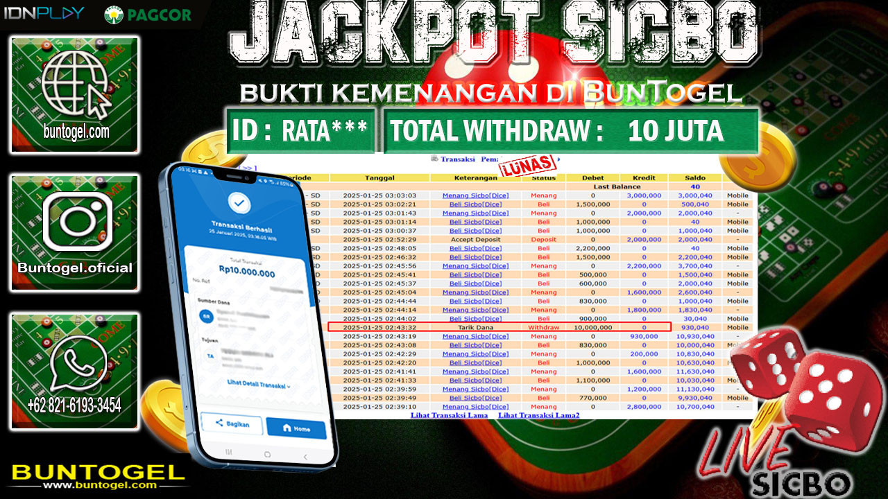 BUKTI BAYAR BUNTOGEL