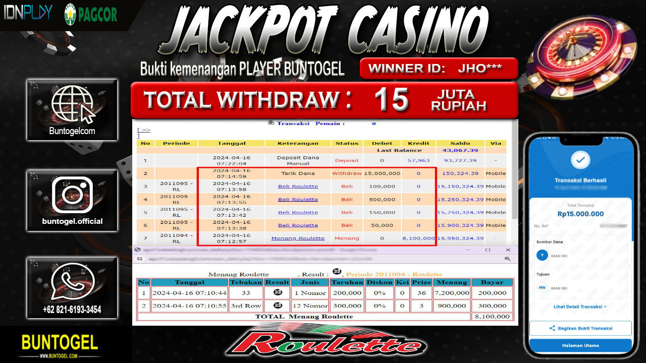 BUKTI BAYAR BUNTOGEL