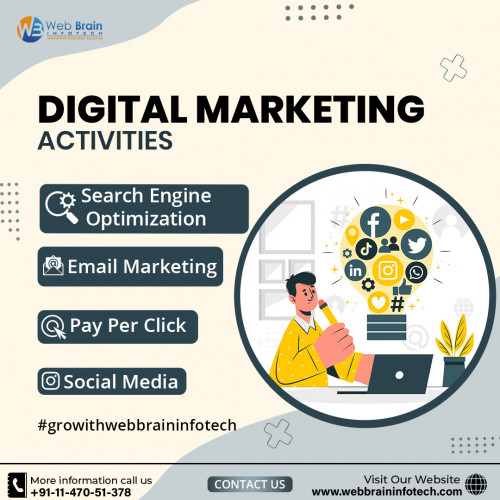 At Web Brain InfoTech, we offer a comprehensive suite of Digital Marketing Services to take your business to the next level.

https://www.webbraininfotech.com/