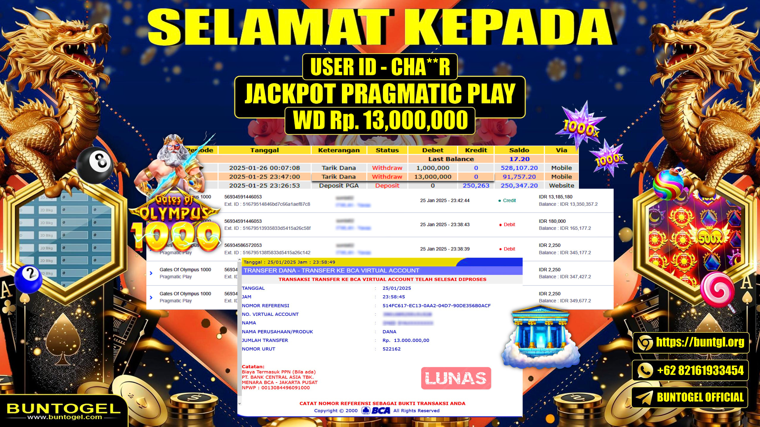 BUKTI BAYAR BUNTOGEL