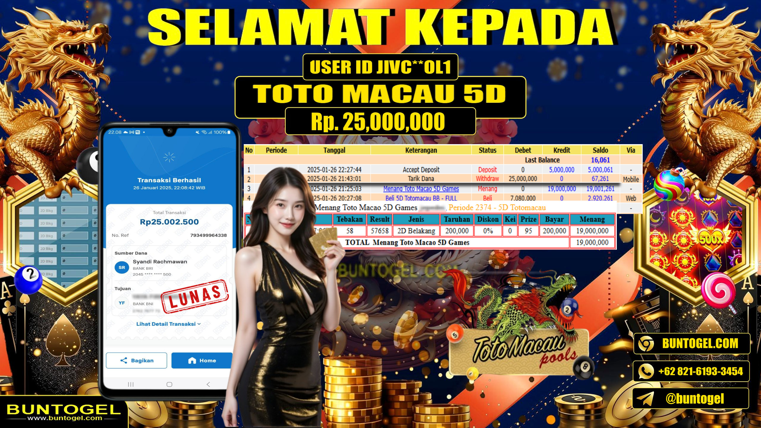 BUKTI BAYAR BUNTOGEL