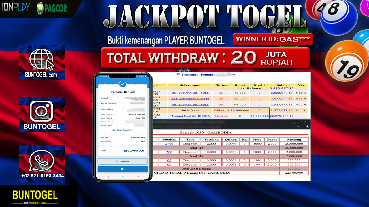 BUKTI BAYAR BUNTOGEL