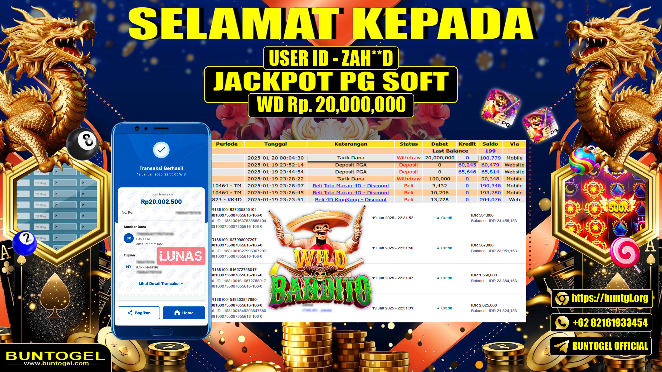 BUKTI BAYAR BUNTOGEL
