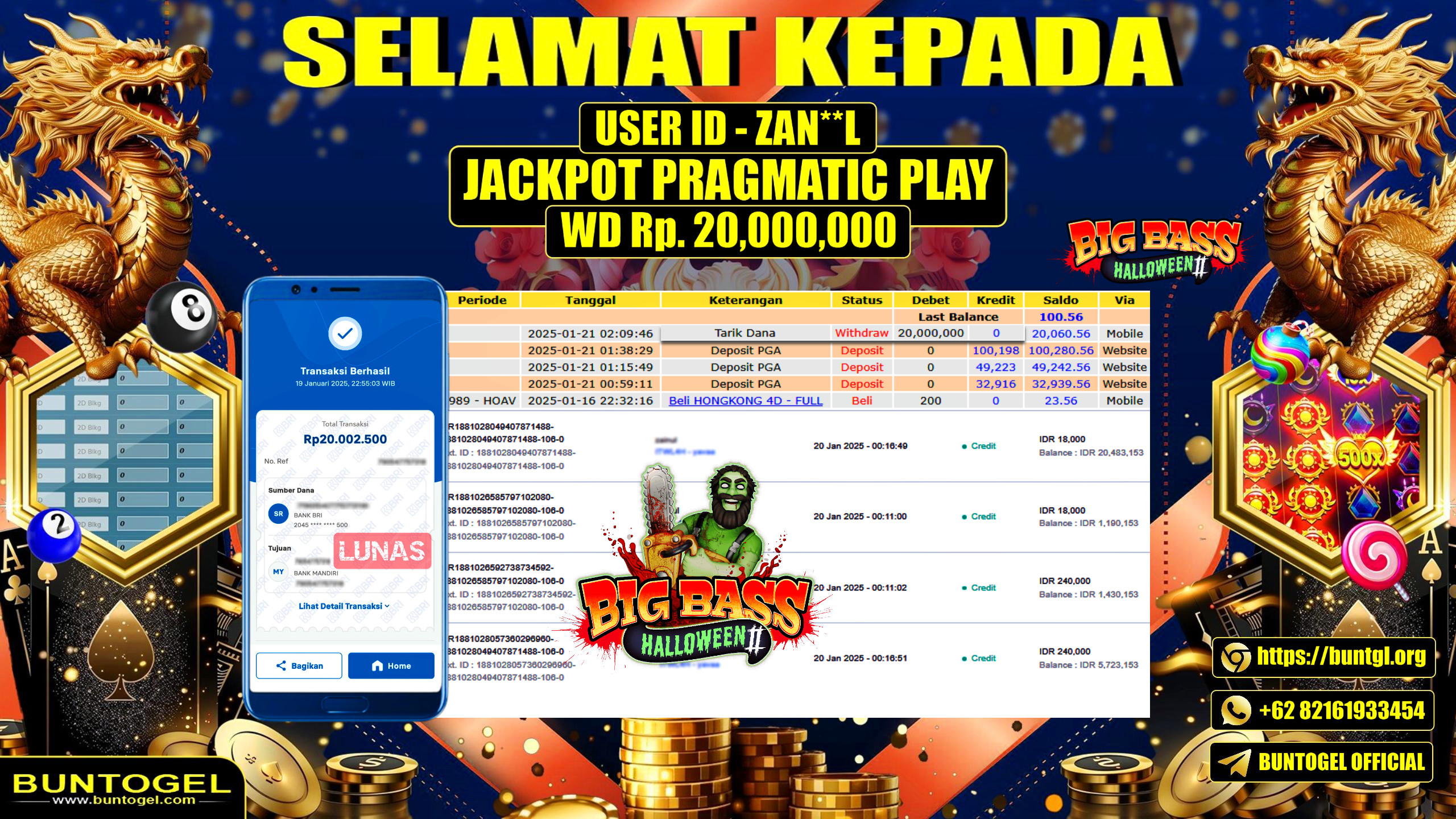 BUKTI BAYAR BUNTOGEL