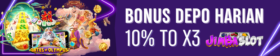 BONUS DEPO HARIAN 10%