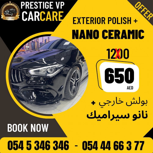 Elevate your vehicle's allure with Nano Ceramic technology! Explore unbeatable Nano Ceramic prices in Dubai and indulge in the ultimate car protection. Transform your ride into a gleaming masterpiece that withstands the test of time.
Website: https://prestigevpcarcare.ae/
Email: carcare@prestigevp.ae
Contact: +971 54 534 6346
Address: Al Manara Road, Warehouse No. 9 Dubai, U.A.E