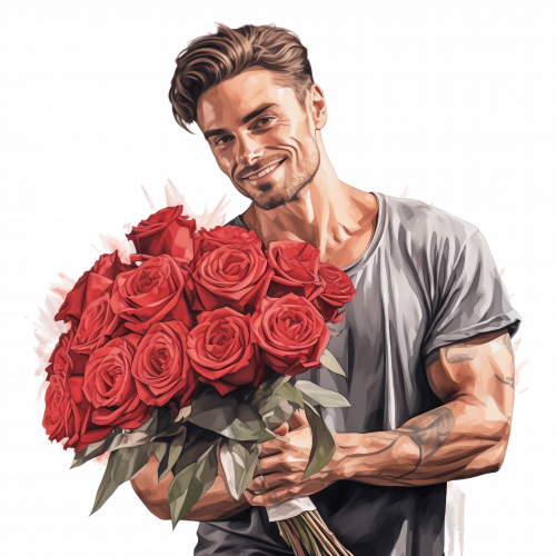 man with roses (25)