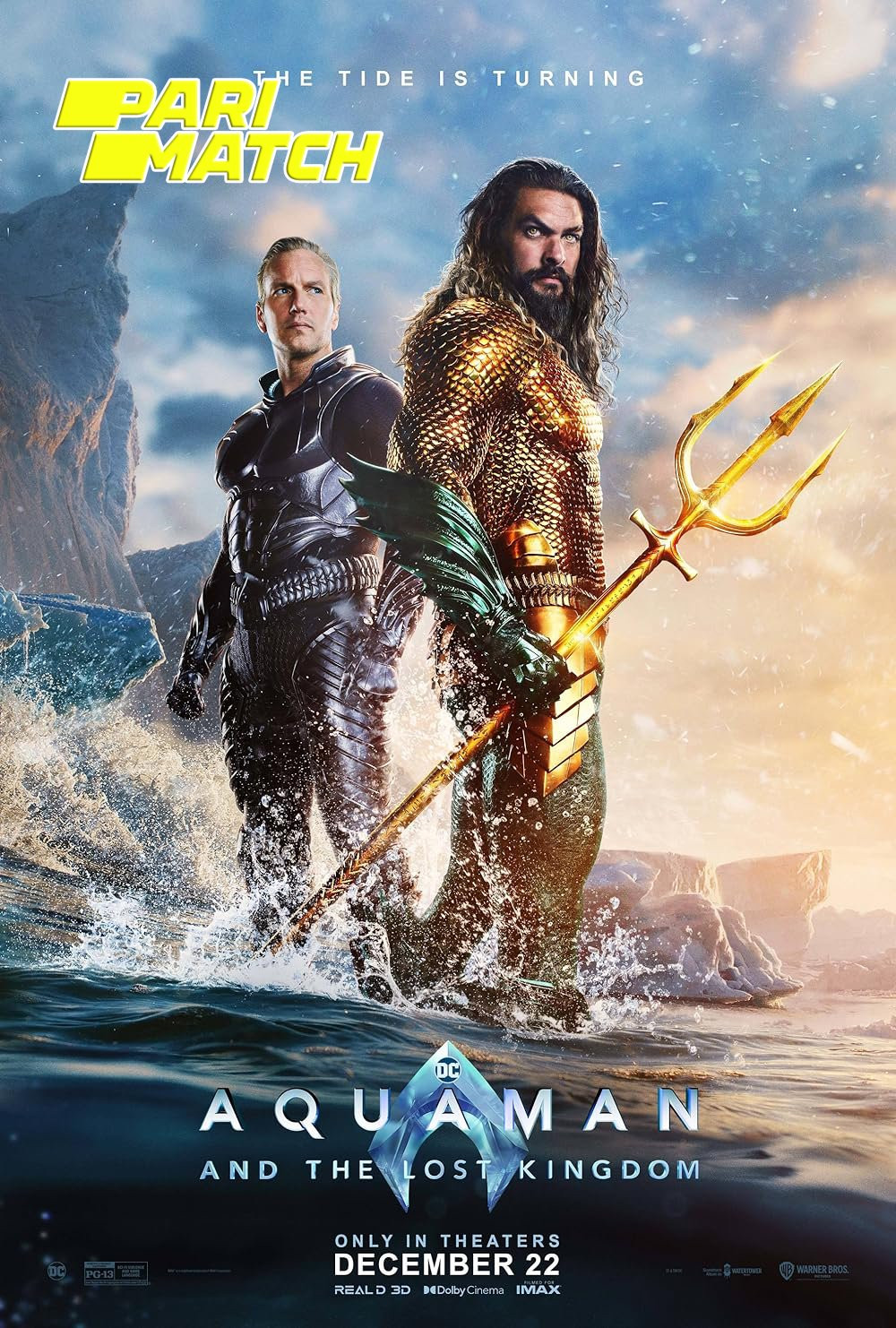 Aquaman and the Lost Kingdom 2023 ORG Hindi Dubbed 720p HDTS 1GB Download