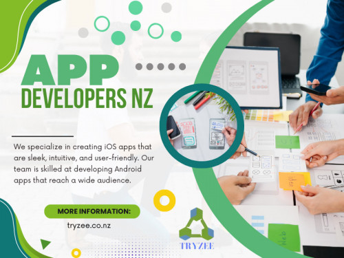 A focus on app security to ensure your success. Stop searching for App Developers near me and collaborate with us to transform your vision into reality.

Official Website: https://tryzee.co.nz

For more information visit here: https://tryzee.co.nz/app-developers-nz/

Find us on Google Map: http://maps.app.goo.gl/TGA973gFWjAX6Qde6

Address: 3 Matai Avenue, Matamata 3400, New Zealand

Tell: 027-245-1573

Google Business Site: https://tryzee-limited.business.site/

Our Profile: https://gifyu.com/tryzee
More Images: 
http://tinyurl.com/yvx4hbjv
http://tinyurl.com/yqrvg3gq
http://tinyurl.com/ymmpesdl
http://tinyurl.com/ywmxb88x